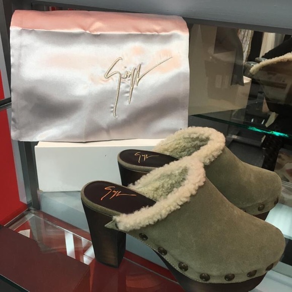 Giuseppe Zanotti Shoes - Giuseppe Zanotti Design Suede Mule heels